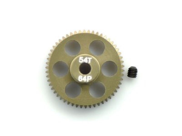 Motorritzel 64dp 54Z Alu 7075 Hard, Arrowmax