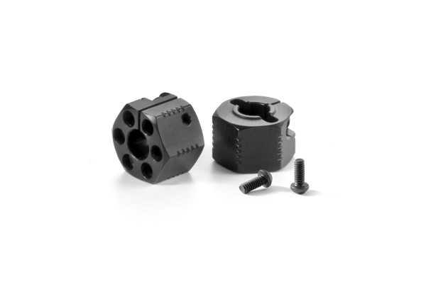 XB2/XB4 Alu Sechskantmitnehmer 12mm - Offset +3.75mm (2)