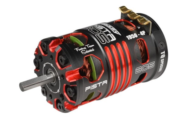 2700kv Pista 805 Sensored 4-Pol Brushless Motor 1:8