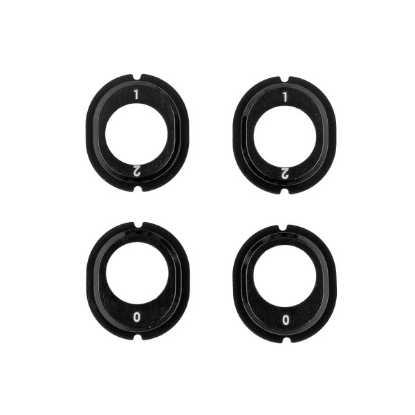 RC10B7 FT Aluminum Differential Height Inserts, Notched