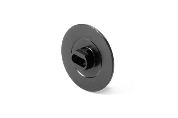 Alu 2-Pad Kupplungsplatte Mit Adapter - Swiss 7075 T6 - Hard