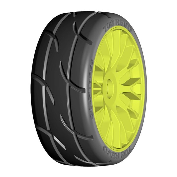 1:8 GT REVO T03 XM3 Soft, Komplettrad 20-Speichen FLEX Felge
