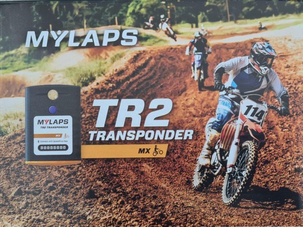 Mylaps TR2 MX Transponder inkl. 2 Jahre Funktion
