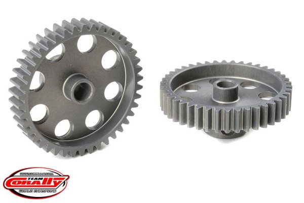 Motorritzel ALU 48dp 42Z Ø3,17mm Welle, AL7075 hart eloxiert