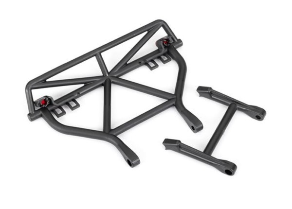 Bumper + Halter hinten mit LED-Licht-Befestigung