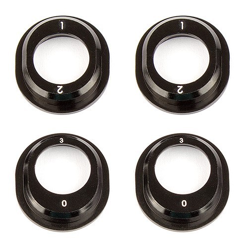 Aluminum Differential Height Inserts, black