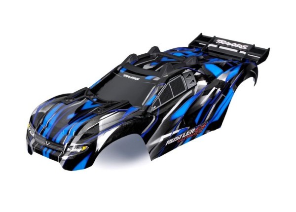 Karosserie Rustler 4x4 Ultimate blau