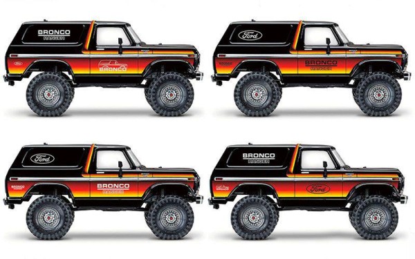 Body Decals for Traxxas TRX-4 '79 Bronco Ranger XLT