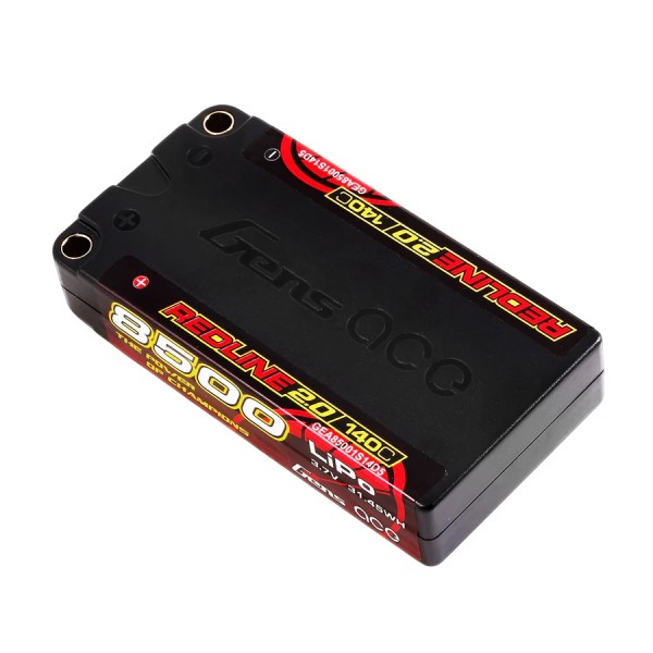 3,8V 8500mAh 140C (h18mm) Hardcase LiPo, GensAce REDLINE 2.0