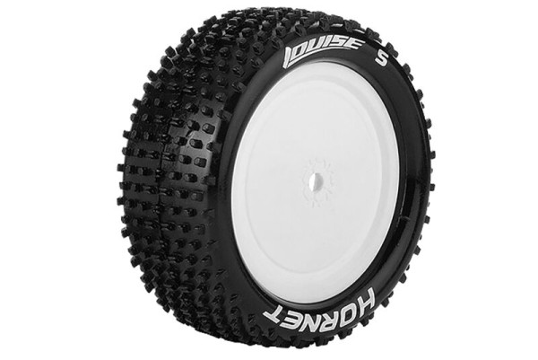 1:10 E-HORNET 2.2" 4WD Front-Komplettrad, 12mm, Louise