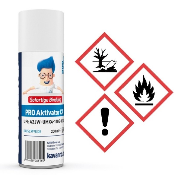 KAVAN Aktivatorspray für Sekundenkleber 200ml