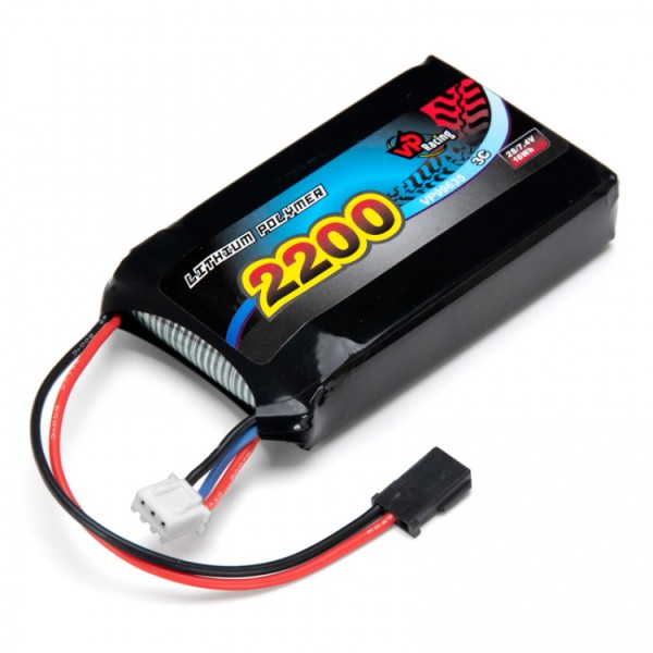 7,4V 2200mAh Futaba T10PX, T6PV, T4PM, T7PX Senderakku (Futaba/XH)