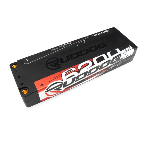 7,4V 6200mAh 150C (h22,5mm) ProStock LCG LiPo, RUDDOG Racing