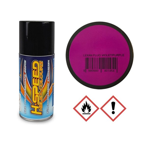 Lexanfarbe "fluo violett" 150ml