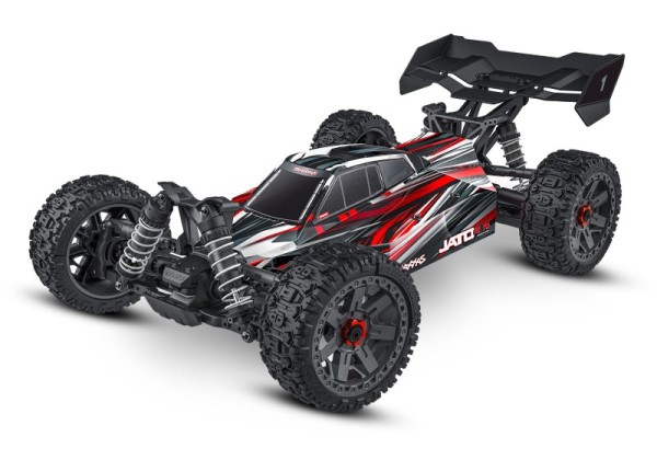 TRAXXAS JATO 4x4 HD BL-2S ARTR rot