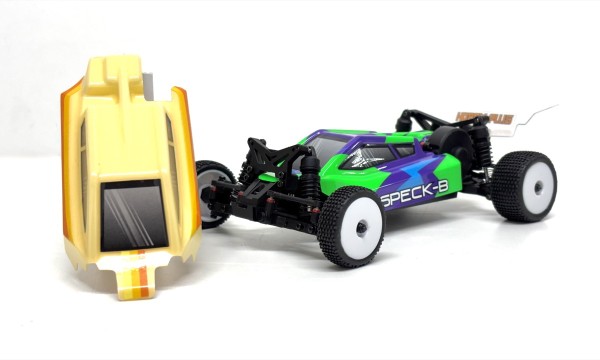1:24 2WD Buggy "Speck-B" RTR Limited Edition (Vintage Creme + Razor Green)