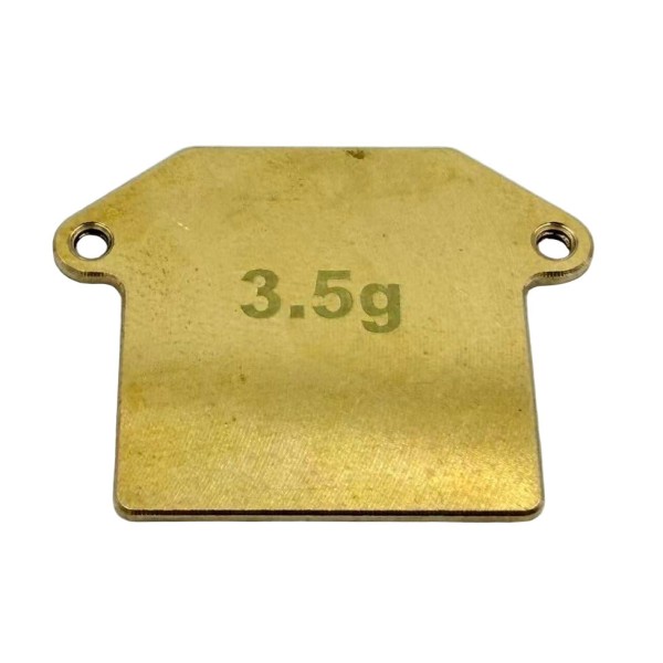 Messinggewicht 3,5 Gr.