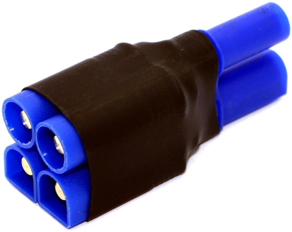 Parallel-Adapter EC-5 (Addiert Kapazität beider Akkus)