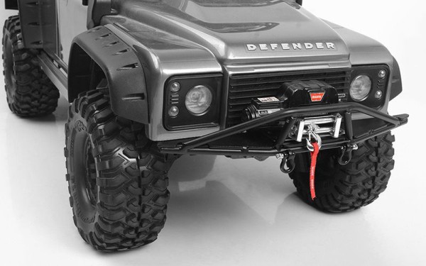 Tough Armor Winch Bumper w/ Grille Guard for Traxxas TRX-4