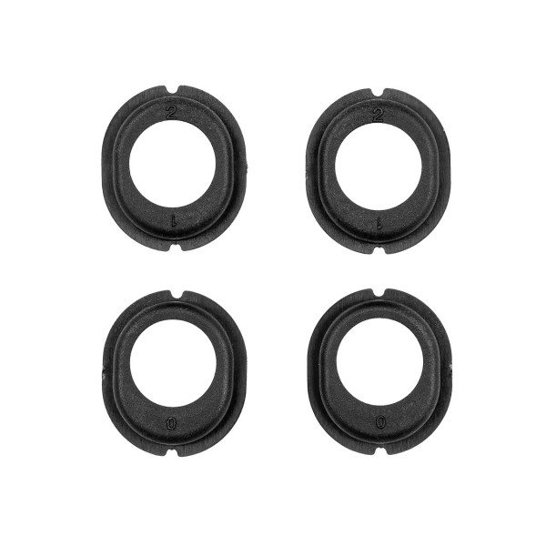 RC10B7 Differential Height Inserts, Notched