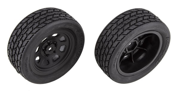 SR10 Front Wheels with Street Stock Tires, m