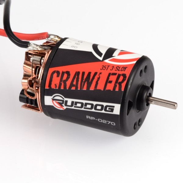 RUDDOG 35T 3-Slot 540 Crawler Brushed Motor