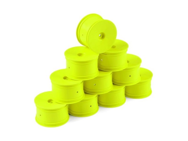 1:10 Heckfelgen gelb 12mm 2,2", Hudy (10)