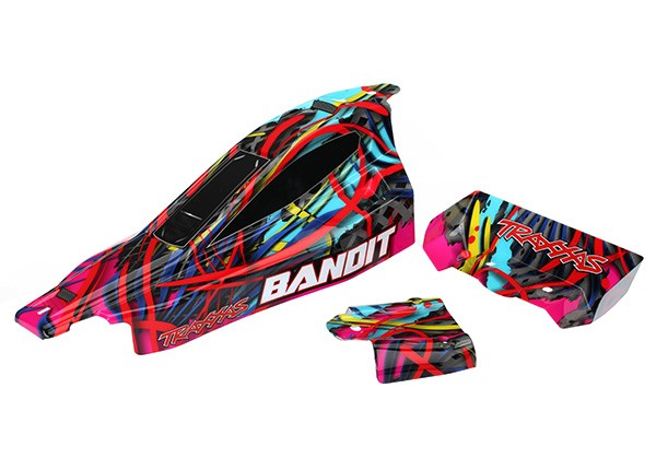 Karosserie Bandit Hawaiian, lackiert + Decals