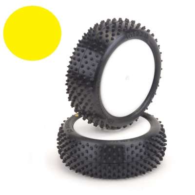 1:10 Cactus Fusion 2 gelb 4WD Front-Komplettrad, Schumacher (2) | Alle 4WD  Front | Schumacher | Reifen | Buggy 1:10 | Reifen / Felgen | HK-Modellbau /  HK24