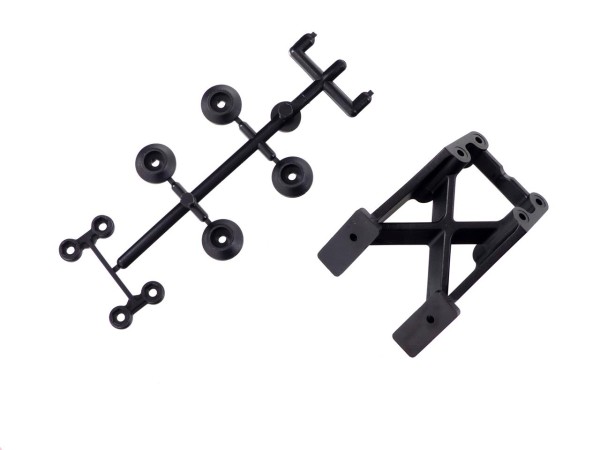 Heckflügelhalter, reguläre Höhe (MBX-8/8R/8-E/8R-E/8T/8TE)