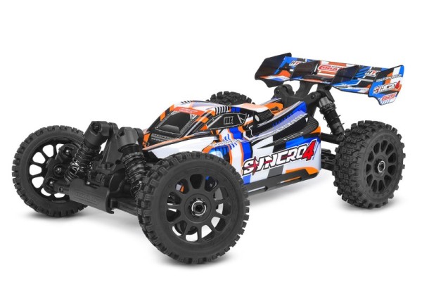 Corally Syncro-4 V2 4S Brushless Buggy ARTR orange