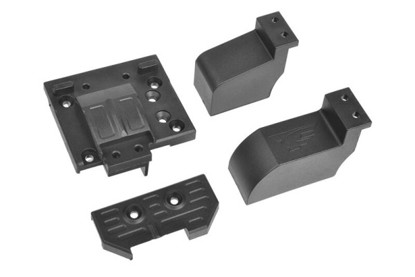 Mitteldiffplatte und Ritzelabdeckung