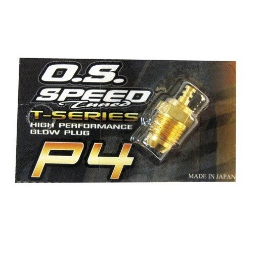Glühkerze O.S. 'P4 Gold' Turbo (Super Heiss)