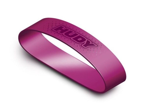Hudy Reifenklebe-Gummis Large Purple (4) 1:10 SC - 1:8 Truggy