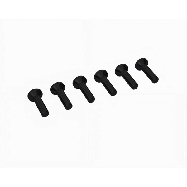 Flat Head Screw M2.5x10mm (6Pcs)