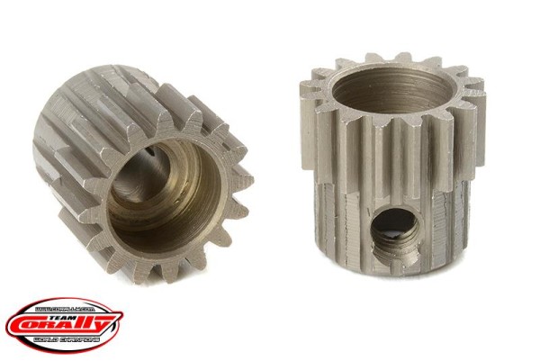 Motorritzel 48dp 16 Zähne Stahl Ø3,17mm Welle