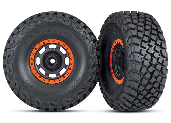 UDR "BFGoodrich Baja KR3" Komplettrad 17mm