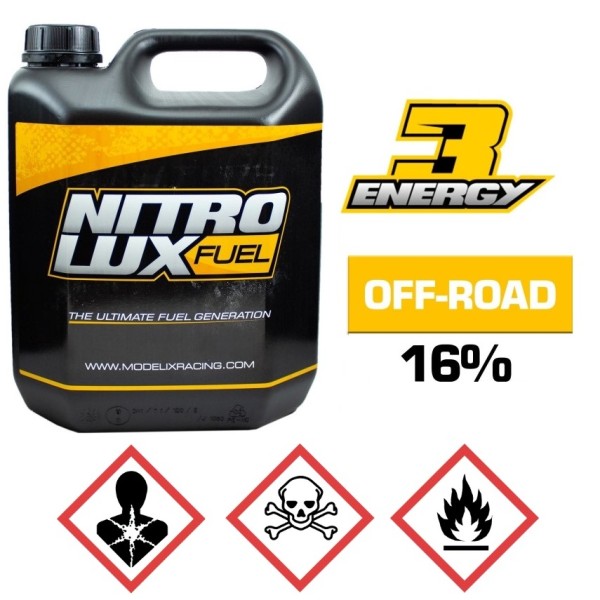 NITROLUX Energy3 Off Road Fuel Pro 16% 5L (KEIN Versand)