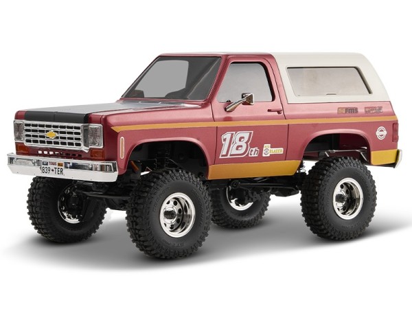 FMS FCX24 Chevrolet K5 Blazer PRO 1:24 rot RTR