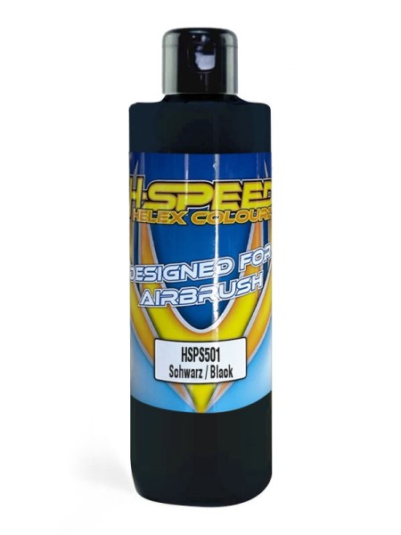 Lexan Airbrush Farbe 200 ml Schwarz / Black