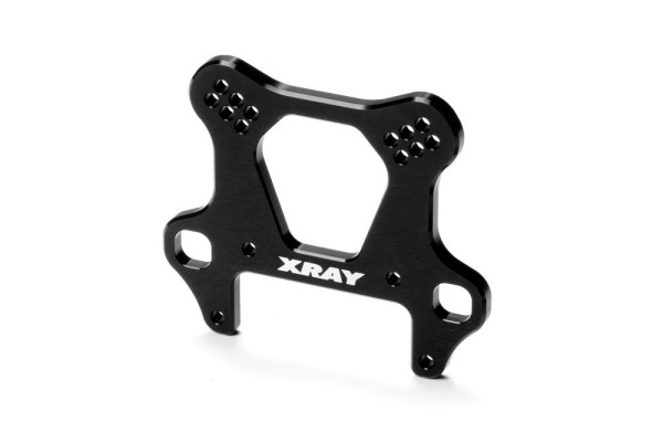 XB8´20 Alu Dämpferbrücke Vorne Cnc Gefräst 7075 T6 (4mm)