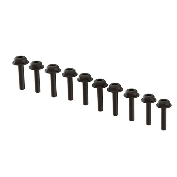 Flanged Zylinderkopfschraube M2x12mm (10)