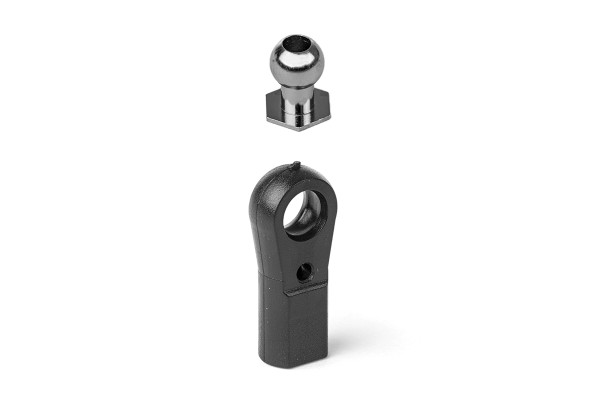 Kugelgelenk M3, Kugel Ø6mm mit Ø3mm Bohrung (2)