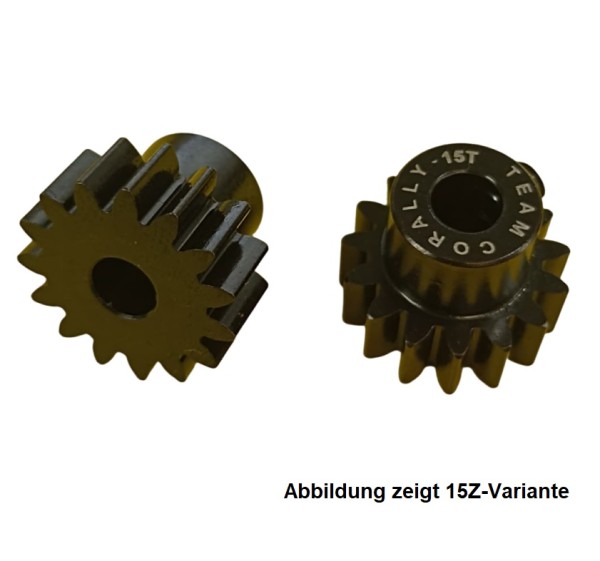 Motorritzel Modul 1 25 Zähne, gehärteter Stahl, 5mm Welle