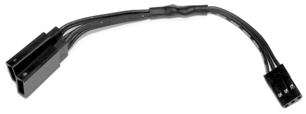 Y-Kabel JR-Stecker , schwarz
