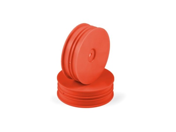 1:10 2WD Frontfelgen slim orange 12mm 2,2", Hudy (2)