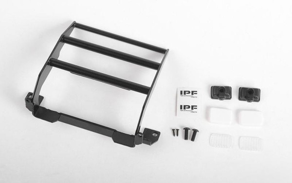 SLVR Cowboy Front Grille w/IPF Lights for Traxxas TRX-4 Chev