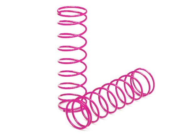 Dämpferfeder, hinten (pink) (2)