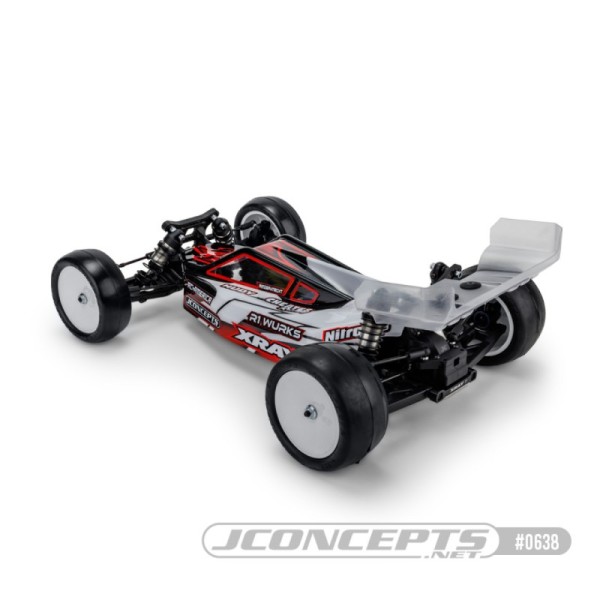 1:10 XRAY XB2 '24 "P2" Karosserie light, unlackiert, JConcepts