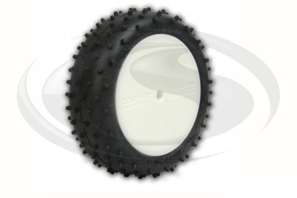 1:10 Schumacher Minispike 2 - gelb - 4WD Front Komplettrad (2)